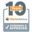 HomeAdvisor 10 Years Screened and Approved